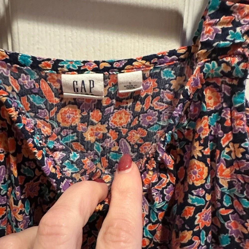 GAP Multicolor Floral Dress